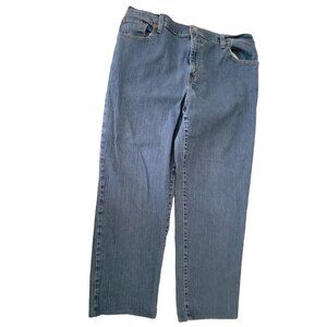 Levis 550 Relaxed Tapered Jeans Womens Size 16 High Waist Light Wash Denim Pants